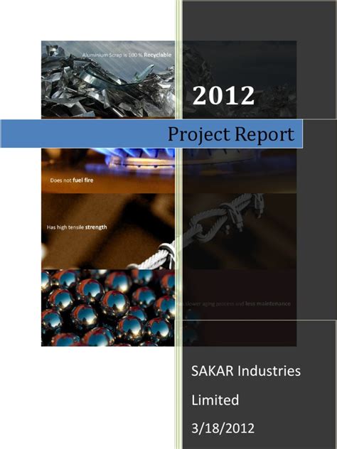 A Project Report on Sakar Alloys