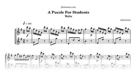 A Puzzle for Students Duet