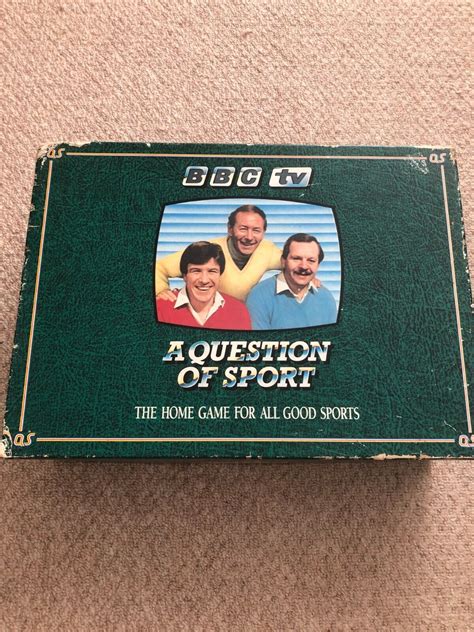 A Question of Sport Board Game BBC TV 1986 Vintage Complete …