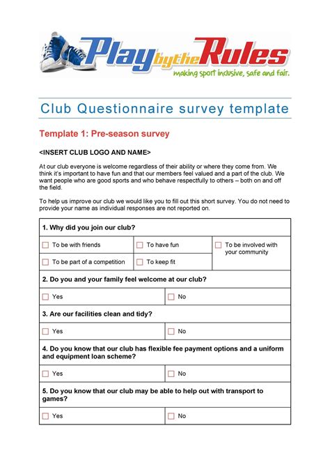 A Questionnaire