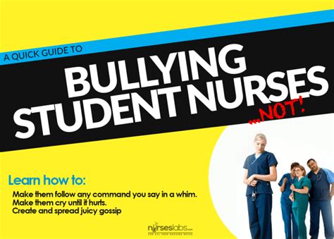 A Quick Guide To Bullying Your Student Nurses…Not!