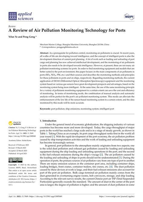A Review of Air Pollution Monitoring Technology for … - raincitystudios.com