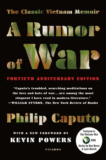 A Rumor of War (book) - Wikipedia