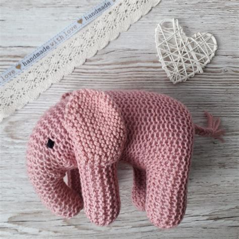 A S D F Learning Elephant Knitting Pattern