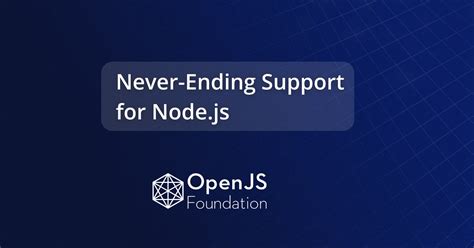 A safe and modern home for JavaScript technologies | OpenJS Foundation - coolestguyplanet.net