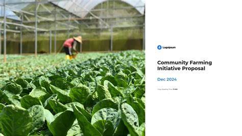 A Sample Proposal on “CSR-Funded Community Farming Projects for Food ... - raincitystudios.com