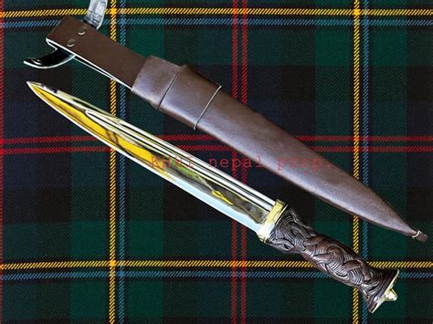 A SCOTTISH HIGHLAND DIRK BY ANDERSON & SONS, GEORGE ST.,EDINBURGH