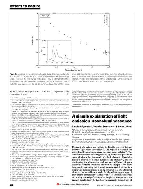 A simple explanation of light emission in sonoluminescence - wintechmobiles.com