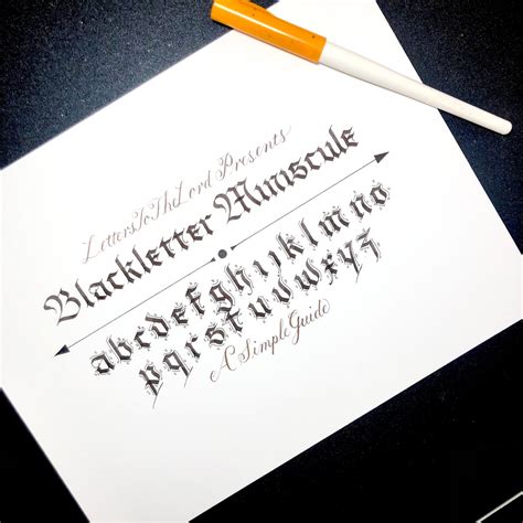 A Simple Guide to The Best Blackletter & Gothic Fonts - muktibox.com