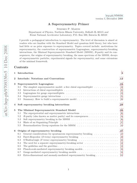 A Supersymmetry Primer - insti.physics.sunysb.edu - wintechmobiles.com