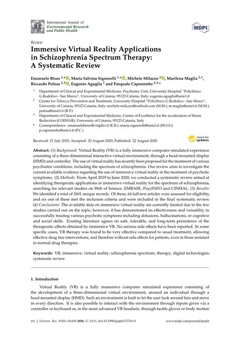 A systematic review of immersive virtual reality applications for ... - wintechmobiles.com