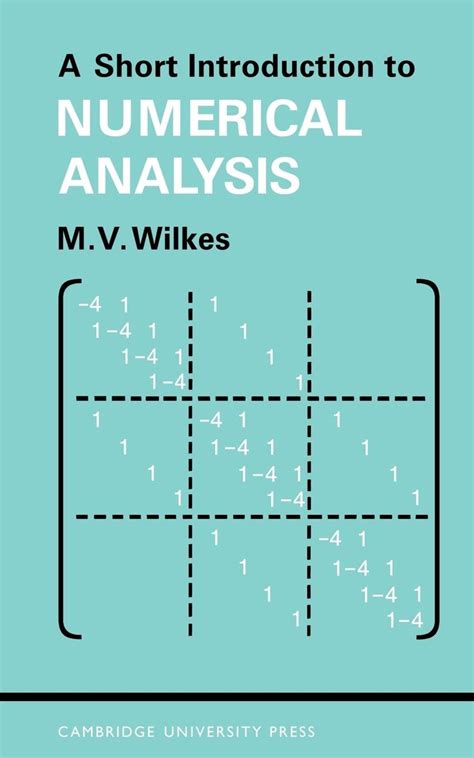 A Short Introduction To Numerical Analysis