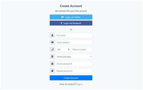 A Simple Registration Form, Using Reacthookforms And Yup, 50 OFF