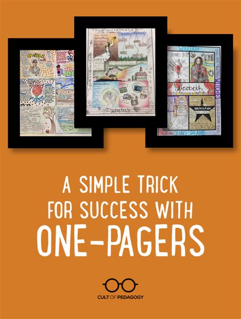 A Simple Trick for Success with OnePagers LaptrinhX