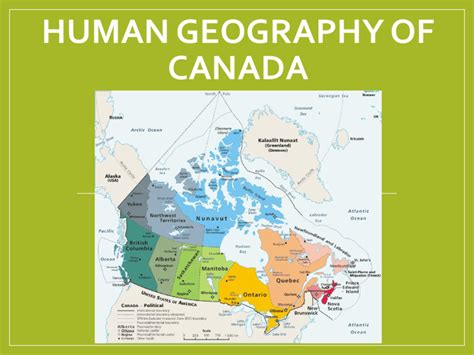 A Social Geography of Canada