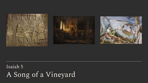 A Song of a Vineyard VCS - The Visual Commentary on Scripture