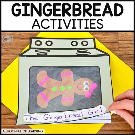 A Spoonful of Learning Gingerbread Man!! Gingerbread activities