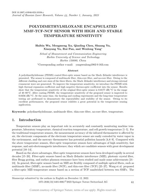 A Study of Climate Sensitivity Request PDF - ResearchGate