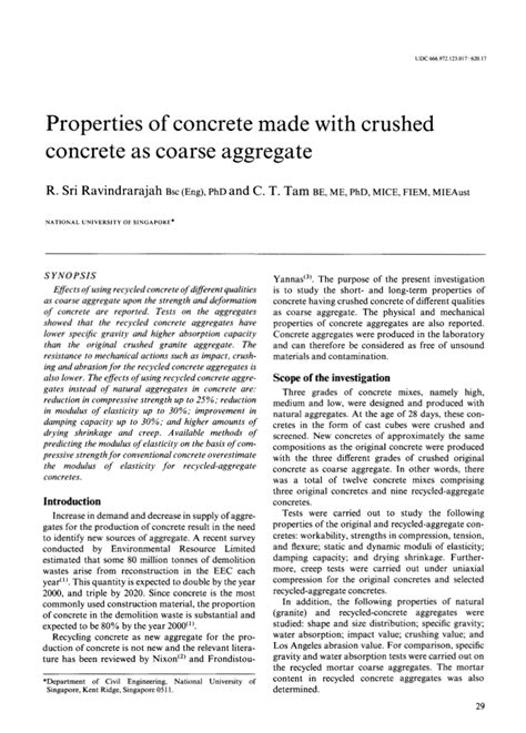 A Study of Concrete Properties Using Phyllite as Coarse Aggregates