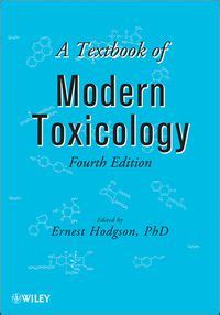 A Textbook of Modern Toxicology, 4th Edition - UNP - wintechmobiles.com
