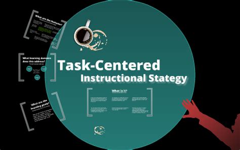 A Task Centered Instructional Strategy