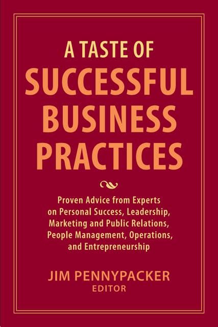 A Taste of Successful Business Practices pdf