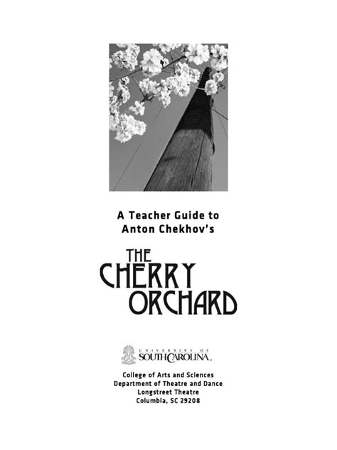 A Teacher Guide to a Nton Chekhov s