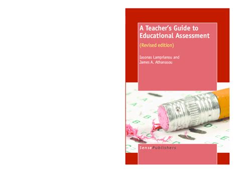 A Teachers Guide to Educational Assessment
