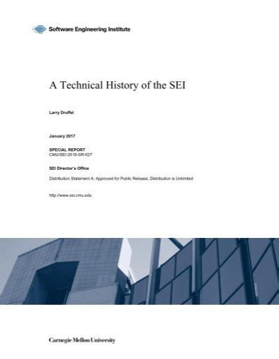 A Technical History of the SEI
