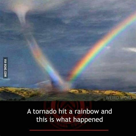 A Tornado Hit a Rainbow and This is What Happened