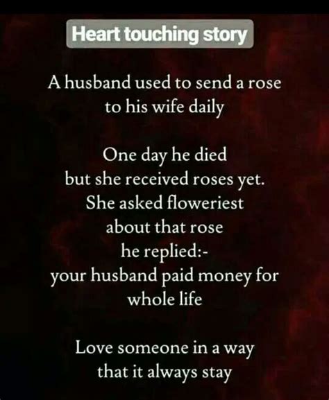A Touching Story on Marriage