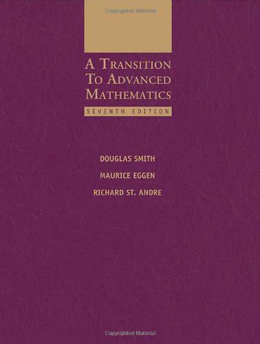 A Transition To Advanced Mathematics 7th Edition