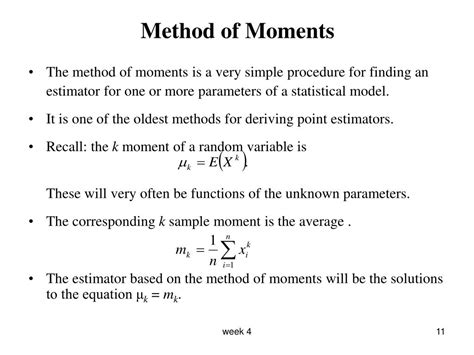 A Tutorial on Method of Moments