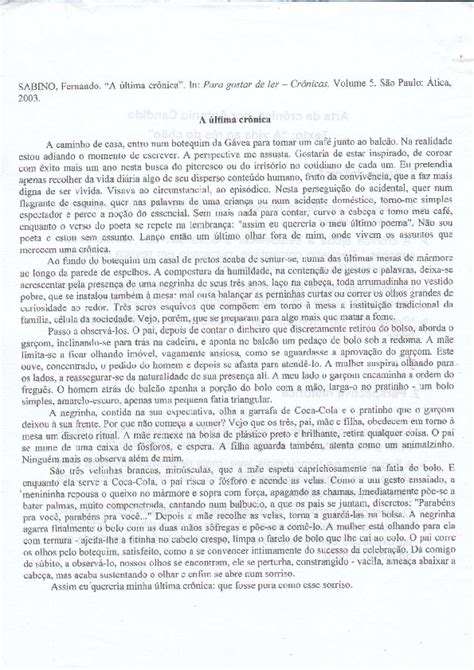 A ULTIMA CRONICA Fernando Sabino pdf