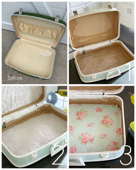 A Vintage Suitcase Makeover - The Boondocks Blog - muktibox.com
