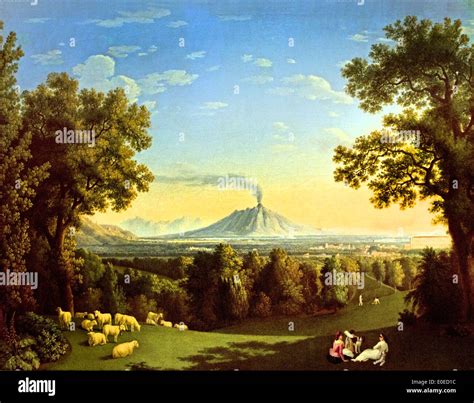 A Vision of Vesuvius | Jacob Philipp Hackert - wintechmobiles.com