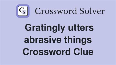 A VOLCANIC ROCK ABRASIVE - 6 Letters - Crossword Solver Help