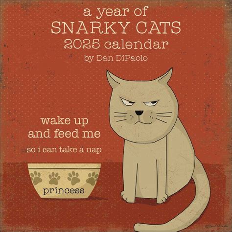 A Year Of Snarky Cats Calendar