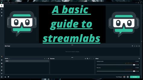 A basic guide to streamlabs! YouTube