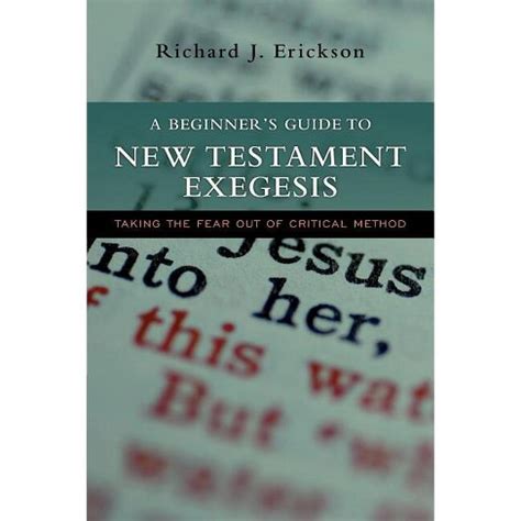 A beginners guide to new testament exegesis by richard j erickson. - Yamaha c115tlrs outboard service repair maintenance manual factory.