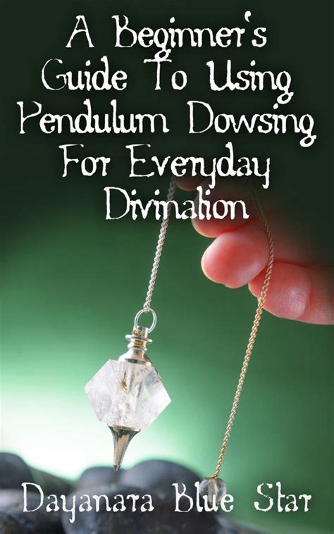 A beginners guide to using pendulum dowsing for everyday divination. - Zur aufführungspraxis der vokal-instrumentalwerke johann sebastian bachs.