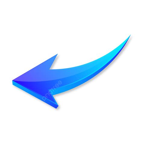 A blue and white app icon with an arrow pointing to the left.