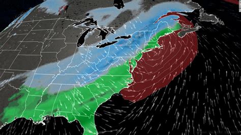 A bomb cyclone will bring winter weather with extreme winds …