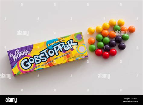 A box of Everlasting Gobstopper hard candy.