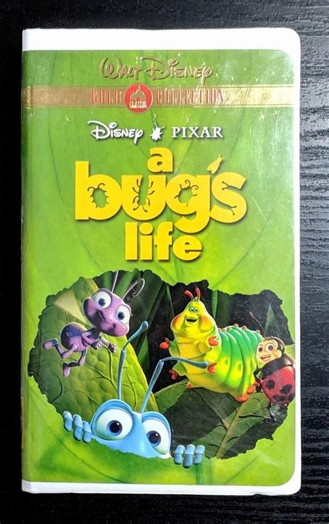 A Bugs Life (VHS, 1997) Walt Disney Clam Shell Case. (146) $19.99. FREE shipping. A Bug's Life VHS Cover Trinket Tray Made Using Original VHS Insert Cover! Resin coated Cover! Bedside, Office Accessory! (182) $9.89. 