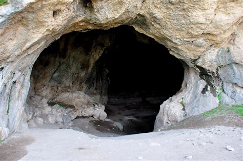 A cave is a hollow place in the ground