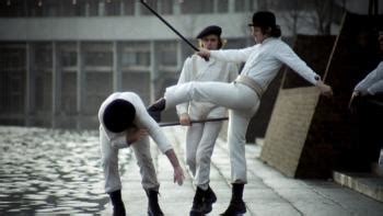 A clockwork orange threesome.  Read Common Sense Media's A Clockwork Orange revi...