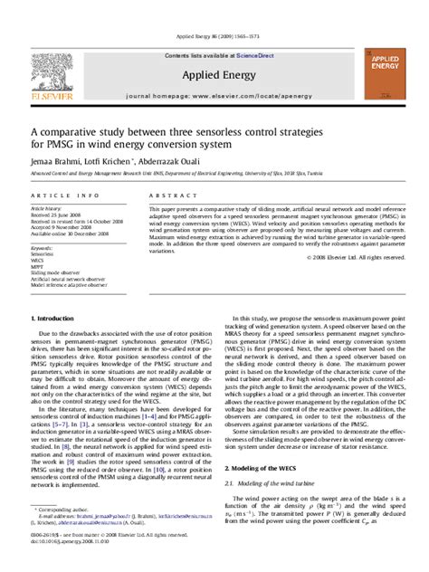 A comparative study between three sensorless control stra pdf