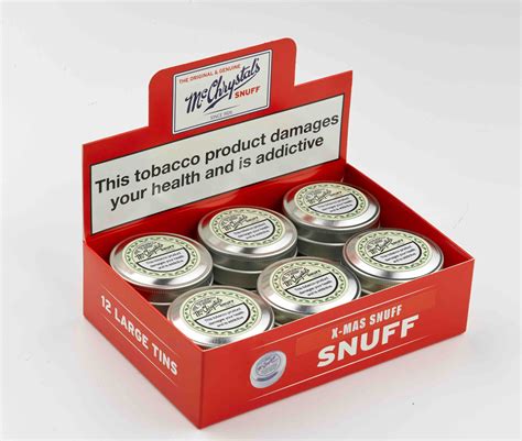 A complete list of snuffs available from the UK