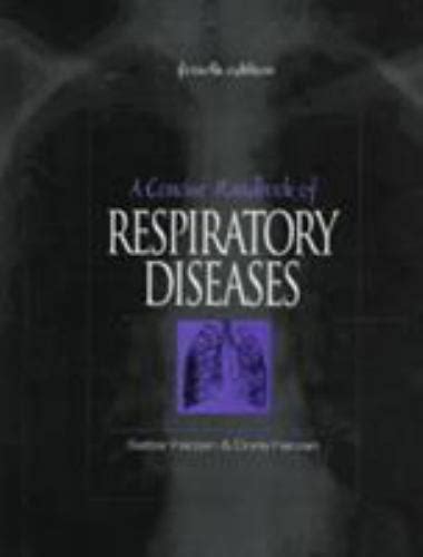 A concise handbook of respiratory diseases. - The pegasus programming manual by g e felton.